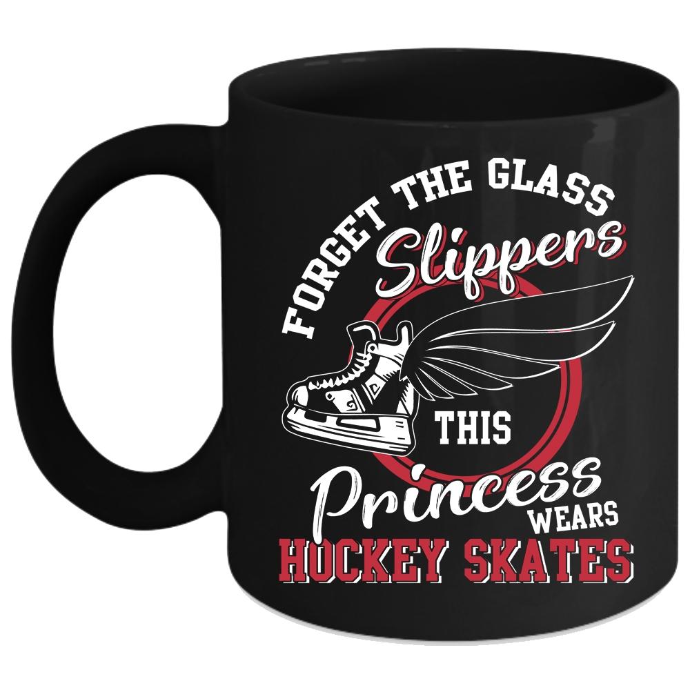 This Princess Wears Hockey Skates Coffee Mug, Cool Daughter Coffee Cup