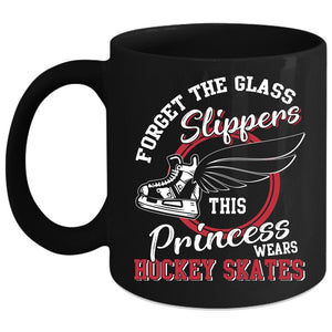 This Princess Wears Hockey Skates Coffee Mug, Cool Daughter Coffee Cup