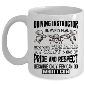 Awesome Gift For Driver Coffee Mug, Driving Instructor Cup