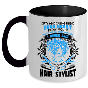 Awesome Hairstylist Coffee Mug, I'm A Hair Stylist Accent Mug