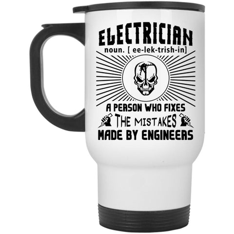 Awesome Gift For Electrician Travel Mug, Electrician Mug