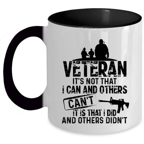 Awesome Gift For Veterans Coffee Mug, Veteran Accent Mug