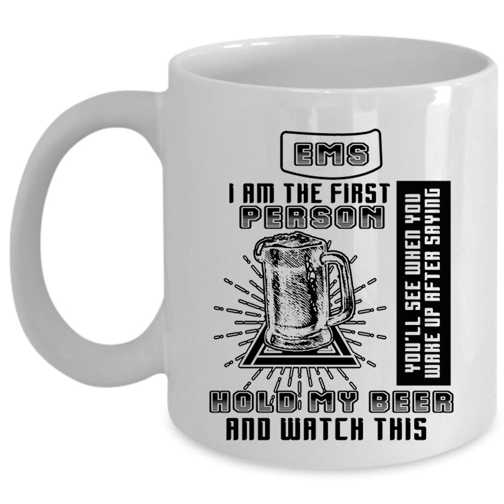 Awesome Gift For Nurse Coffee Mug, EMS Cup