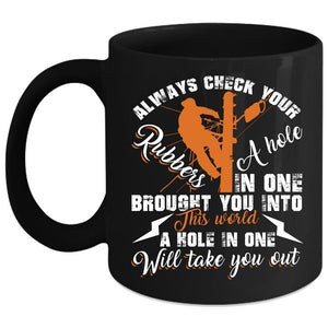 Awesome Lineman Coffee Mug, Best Gift For Lineman Coffee Cup