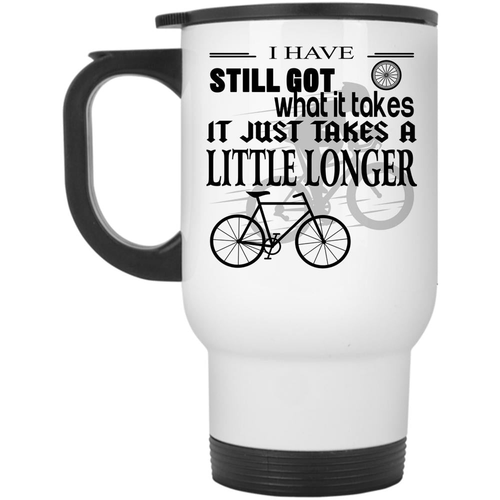 Awesome Gift For Biker Travel Mug, I Love Cycling Mug