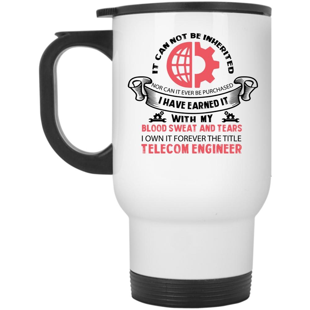 Awesome Gift For Engineer Travel Mug, Telecom Engineer Mug