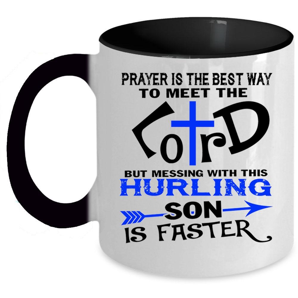 Awesome Hurling Son Coffee Mug, Don't Mess With This Hurling Son Accent Mug