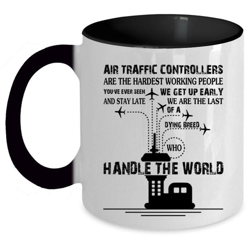 Air Traffic Controllers Mug, Handle The World Cup, Cool Mug