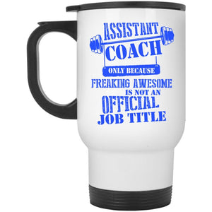 Awesome Assistant Coach Travel Mug, Assistant Coach Mug