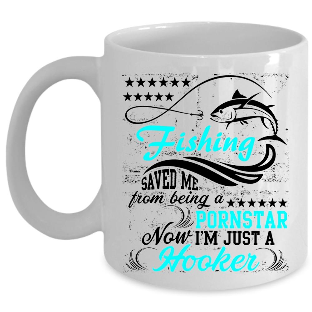 Awesome Fishing Coffee Mug, Fishing Cup