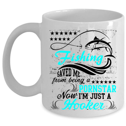 Awesome Fishing Coffee Mug, Fishing Cup