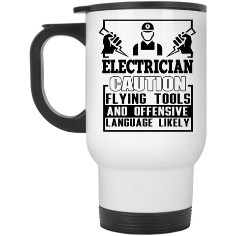 Awesome Electrician Travel Mug, Electrician Mug