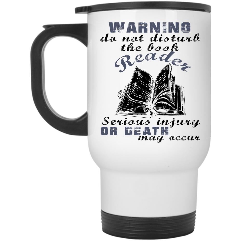 Awesome Book Reader Travel Mug, The Book Reader Mug