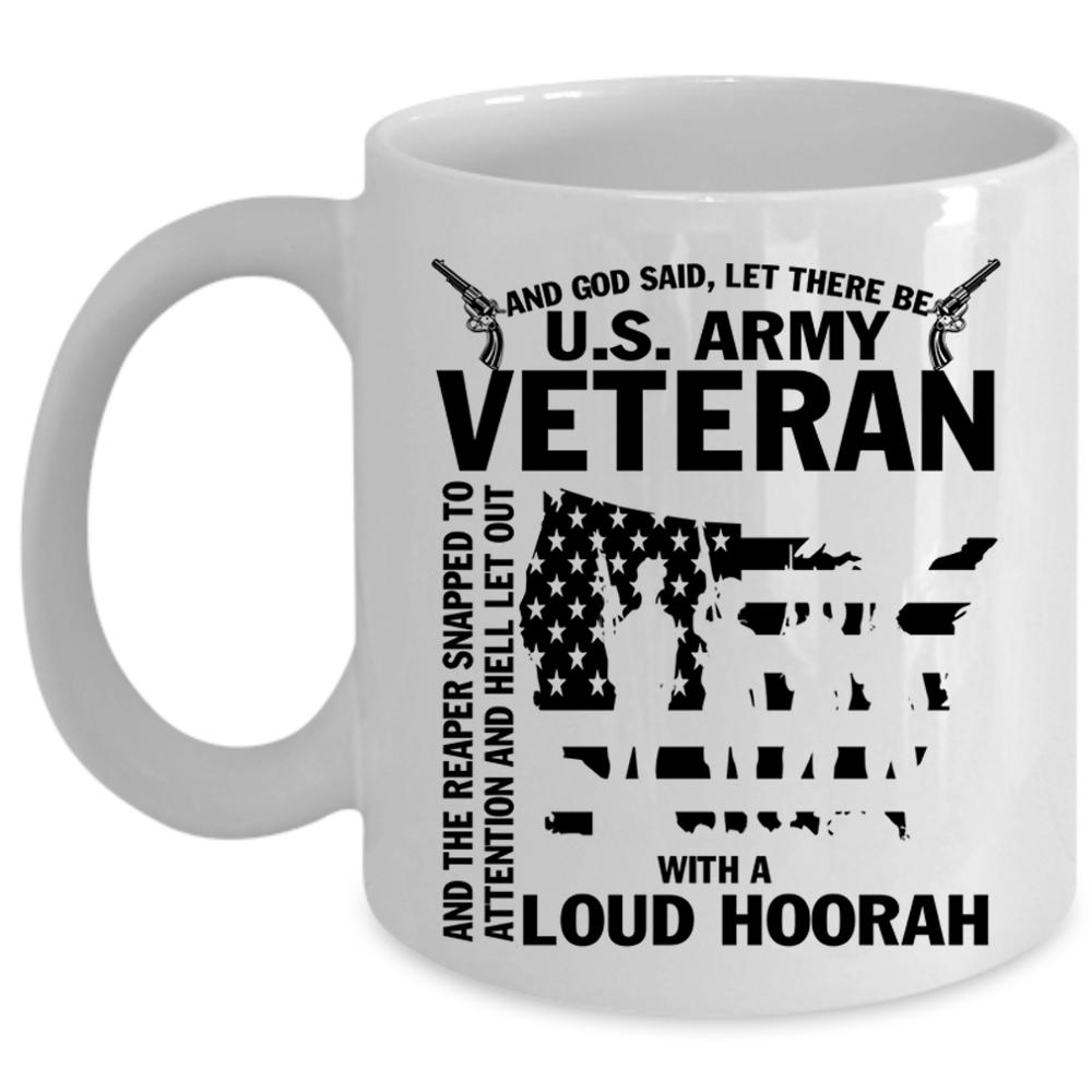 Awesome Army Veteran Coffee Mug, U.s Army Veteran Cup