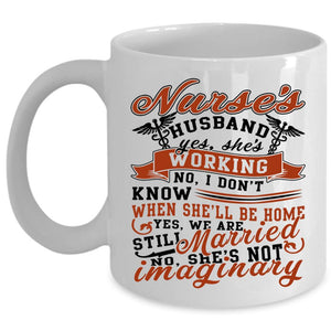 Awesome Husband Coffee Mug, Nurse's Husband Cup