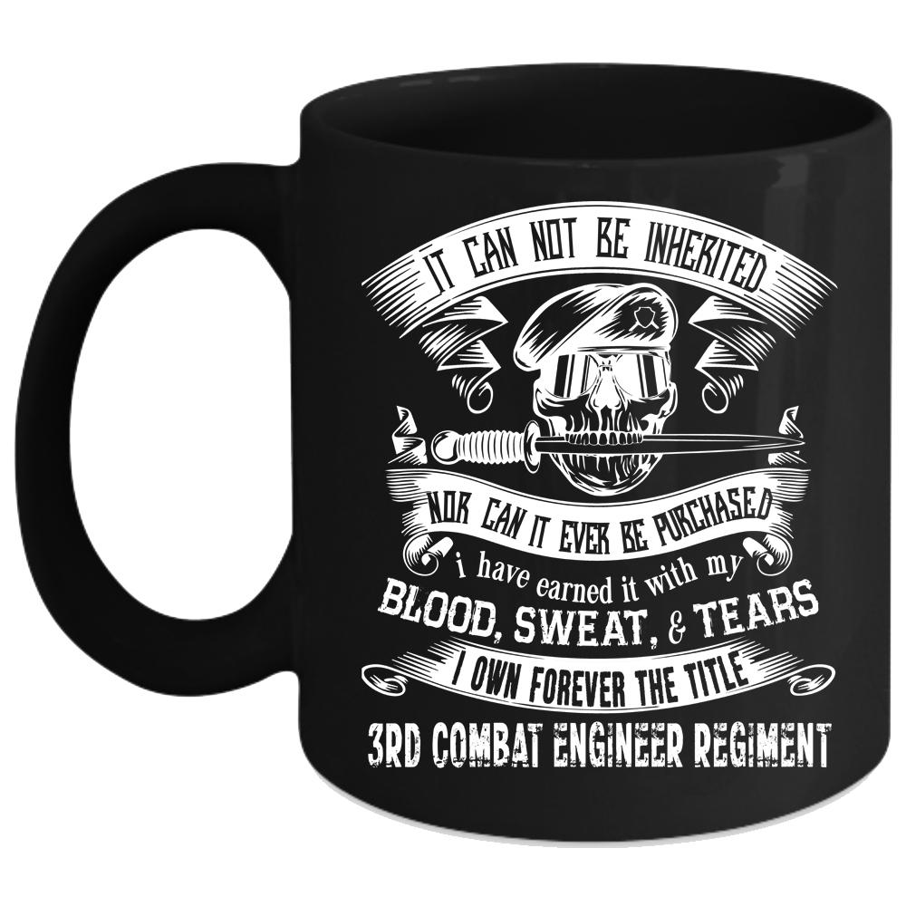 3RD Combat Engineer Regiment Coffee Mug, Cool Engineers Coffee Cup