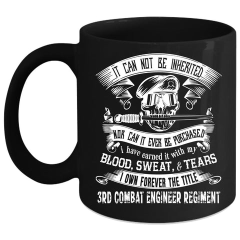 3RD Combat Engineer Regiment Coffee Mug, Cool Engineers Coffee Cup