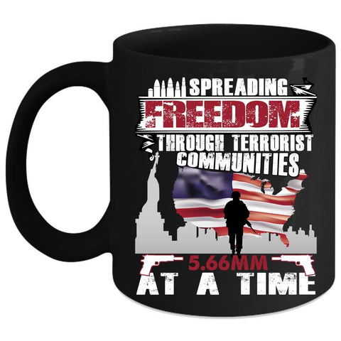 American Flag Coffee Mug, Cool Gift For Americans Coffee Cup