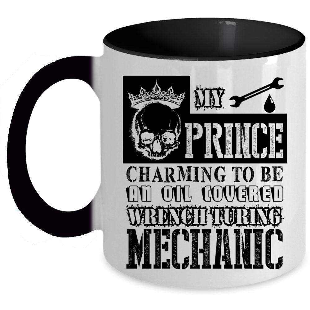 Awesome Gift For Daddy Coffee Mug, Mechanics Accent Mug