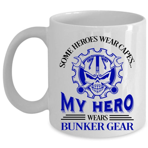 Awesome Firefighter Coffee Mug, Bunker Gear Cup