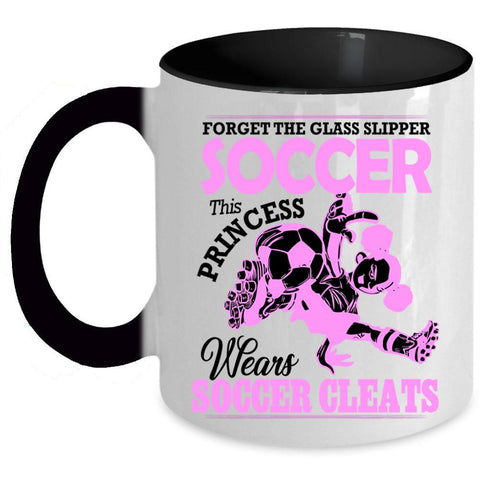 This Princess Wears Soccer Cleats Coffee Mug, Soccer Accent Mug