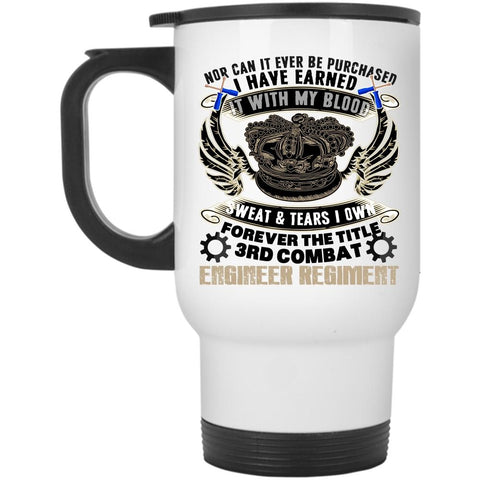 Awesome Engineers Travel Mug, 3rd Combat Engineer Regiment Mug