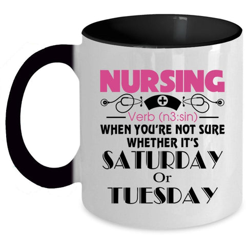 Awesome Gift For Nurse Coffee Mug, Nursing Accent Mug