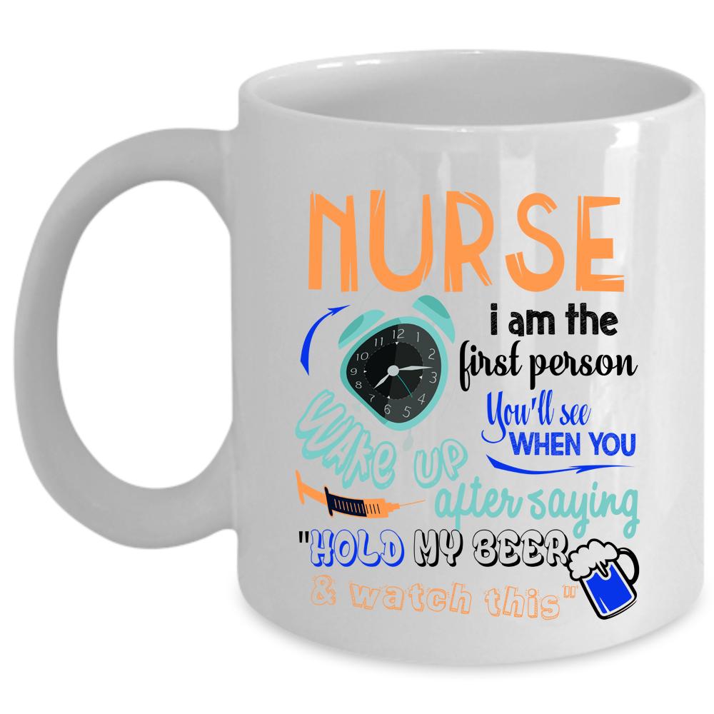 Awesome Gift For Nurses Coffee Mug, Nurse Cup