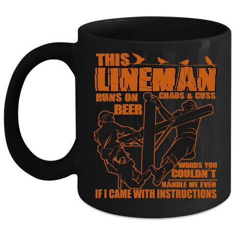 Awesome Linemans Coffee Mug, Funny Gift For Linemans Coffee Cup