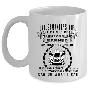 Awesome Boilermaker Coffee Mug, Boilermaker's Life Cup