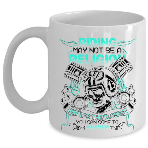 Awesome Gift For Bikers Coffee Mug, Riding Cup