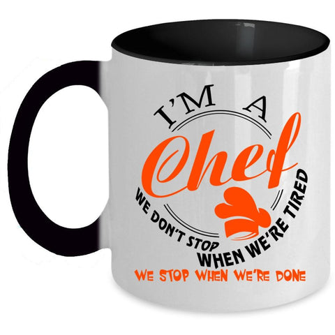 Awesome Gift For Chef Coffee Mug, I'm A Chef Accent Mug