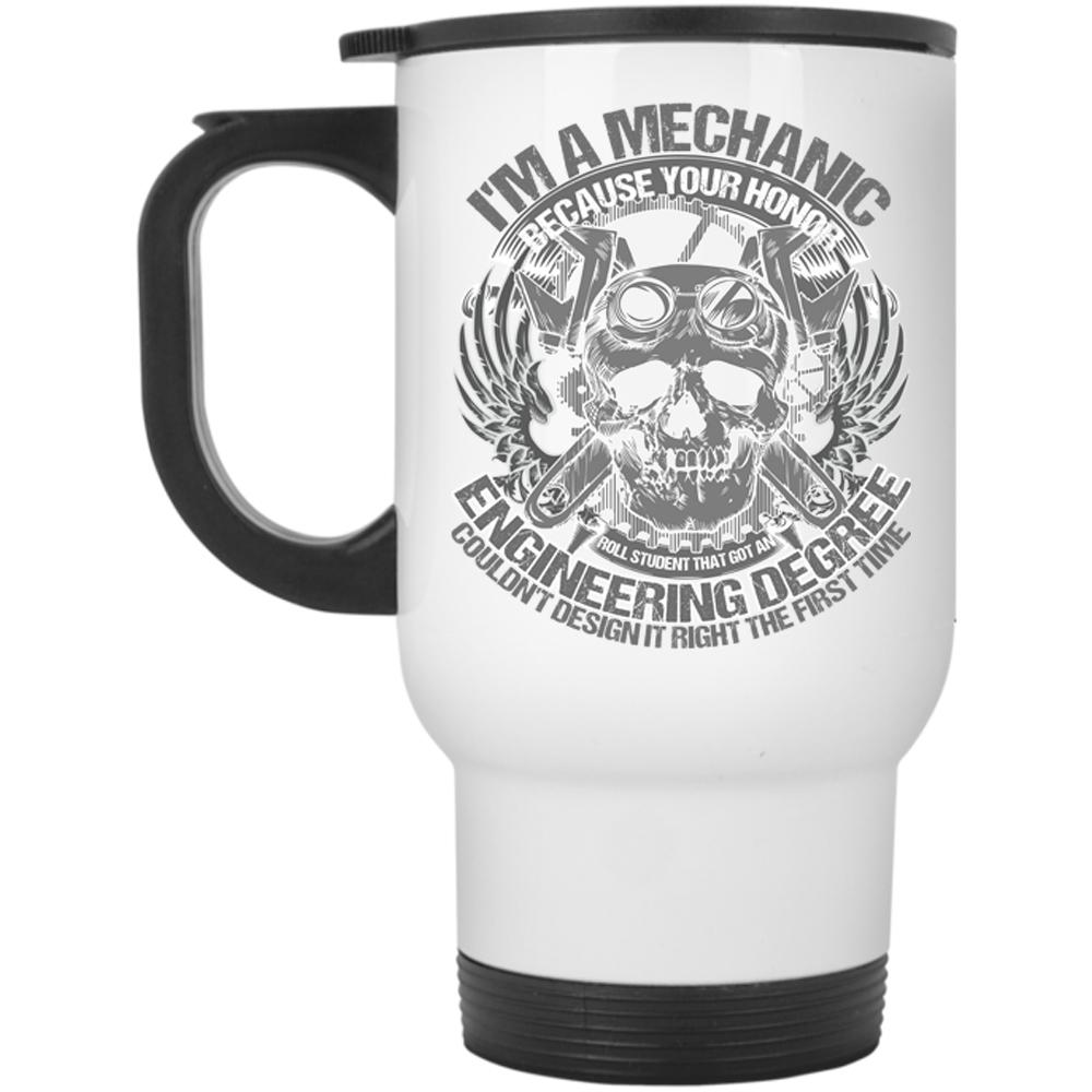 Awesome Gift For Mechanics Travel Mug, I'm A Mechanic Mug