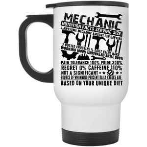 Awesome Mechanics Travel Mug, Mechanic Mug