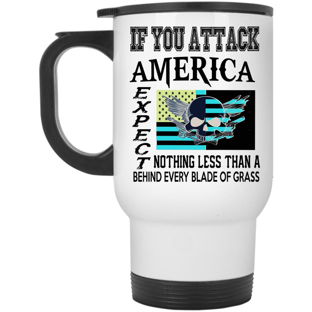 American Flag Travel Mug, America Mug