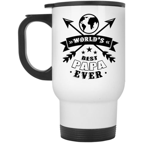 Awesome Dad Travel Mug, World's Best Papa Ever Mug