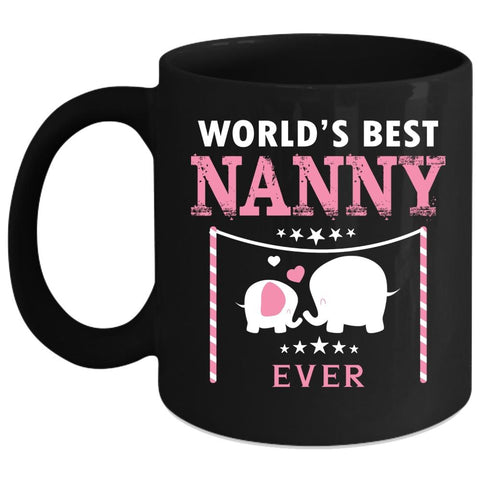 World's Best Nanny Ever Coffee Mug, I Love My Nanny Coffee Cup