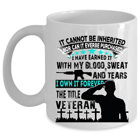 Awesome Gift For Veteran Coffee Mug, Veteran Cup