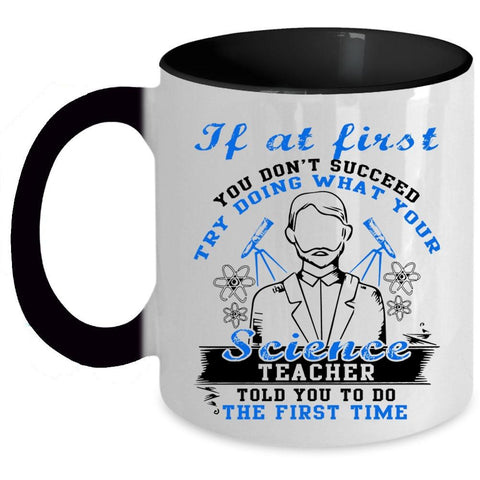 Awesome Gift For Teacher Coffee Mug, Science Teacher Accent Mug