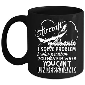 Aircraft Mechanic Coffee Mug, Cool Gift For Mechanic Coffee Cup