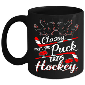 Awesome Hockey Player Coffee Mug, Funny Hockey Coffee Cup