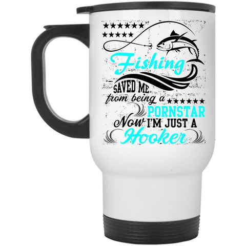 Awesome Fishing Travel Mug, Fishing Mug