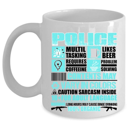 Awesome Gift For Policemans Coffee Mug, Police Cup