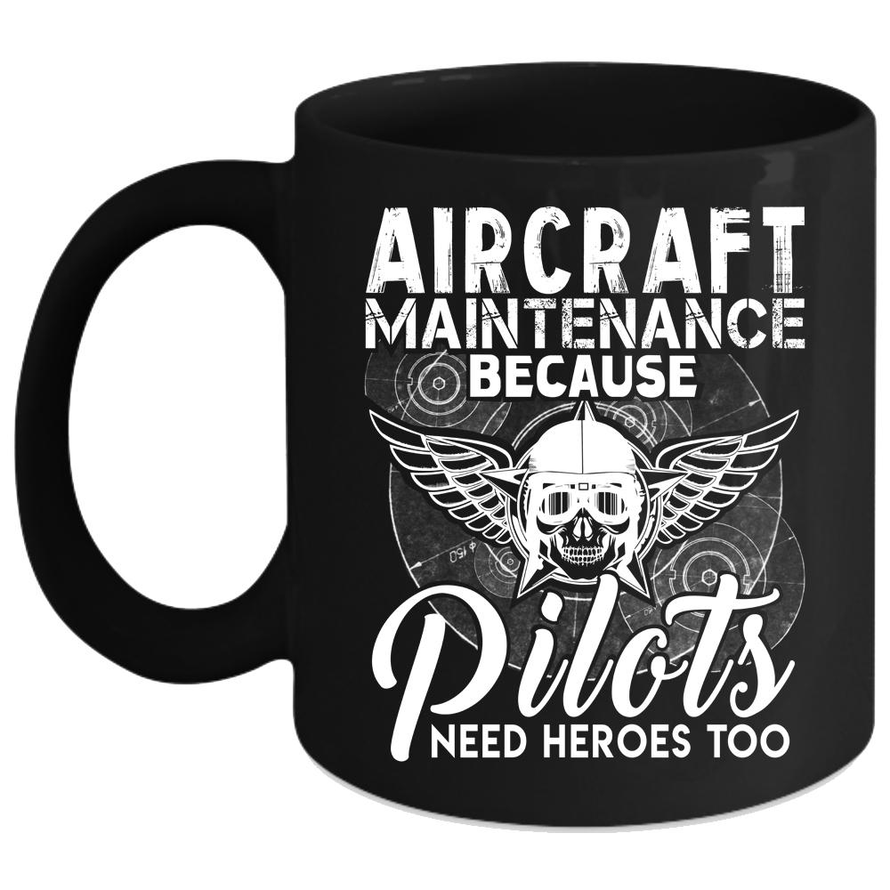 Aircraft Maintenance Coffee Mug, Funny Gift For Engineer Coffee Cup