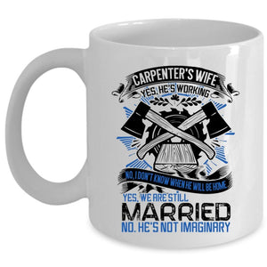 Awesome Carpenter's Wife Coffee Mug, Carpenter's Wife Cup