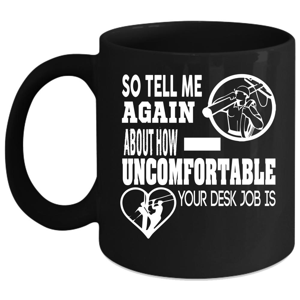 Awesome Linemen Coffee Mug, Funny Gift For Linemen Coffee Cup