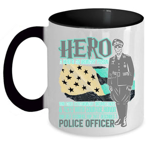 Awesome Gift for Police Officer Coffee Mug, Police Officer Accent Mug