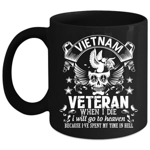 Vietnam Veteran Coffee Mug, Cool Gift For Vietnam Veteran Coffee Cup