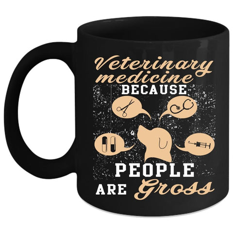 Veterinary Medicine Coffee Mug, Cool Vet Tech Coffee Cup