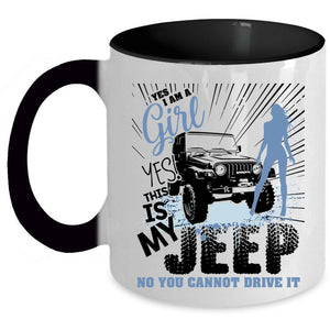 This Is My Jeep Coffee Mug, I Am A Girl Accent Mug